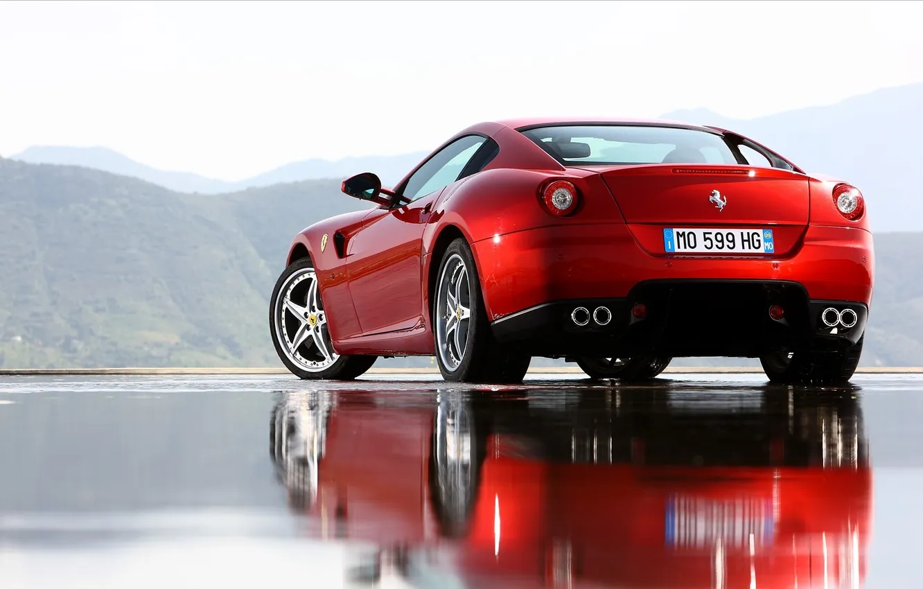 Photo wallpaper Ferrari, 599, gtb-hgte2010