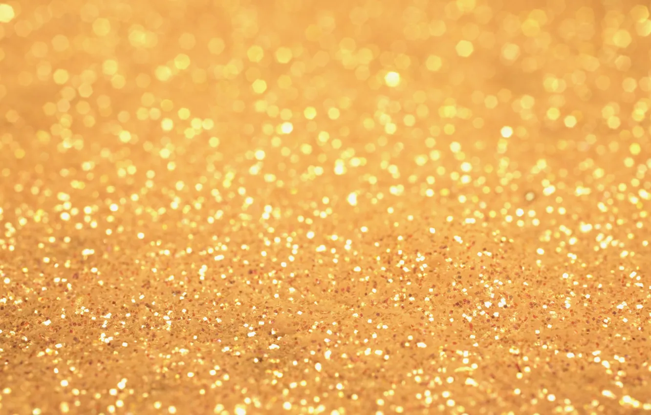 Photo wallpaper sand, background, gold, Shine, texture, sequins