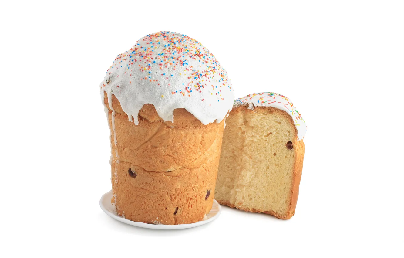 Photo wallpaper Easter, holidays, cake, cakes, sweet, glaze, Easter, raisins