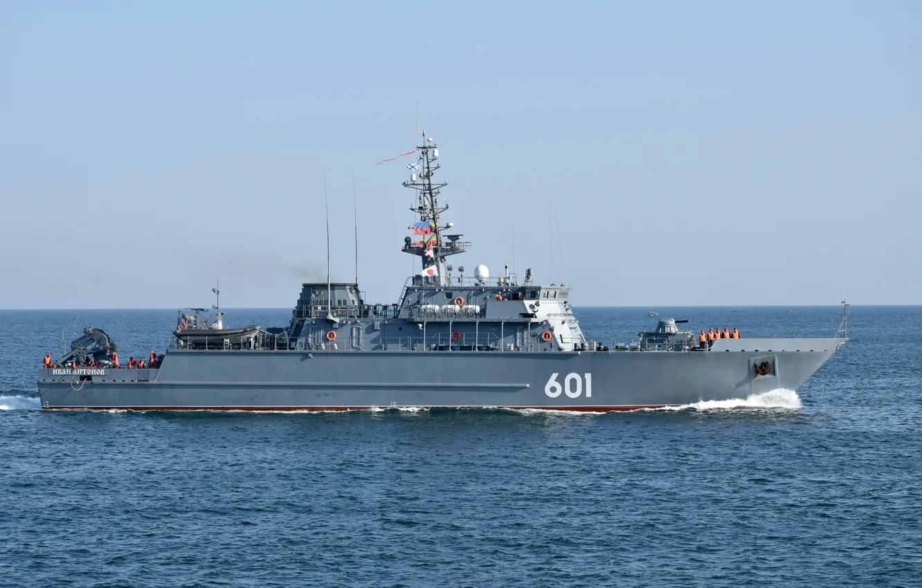 Photo wallpaper minesweeper, project 12700, Ivan Antonov