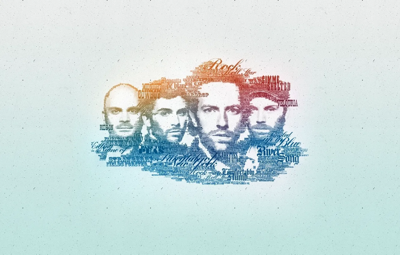 Photo wallpaper texture, music group, Coldplay, Coldplay, music group