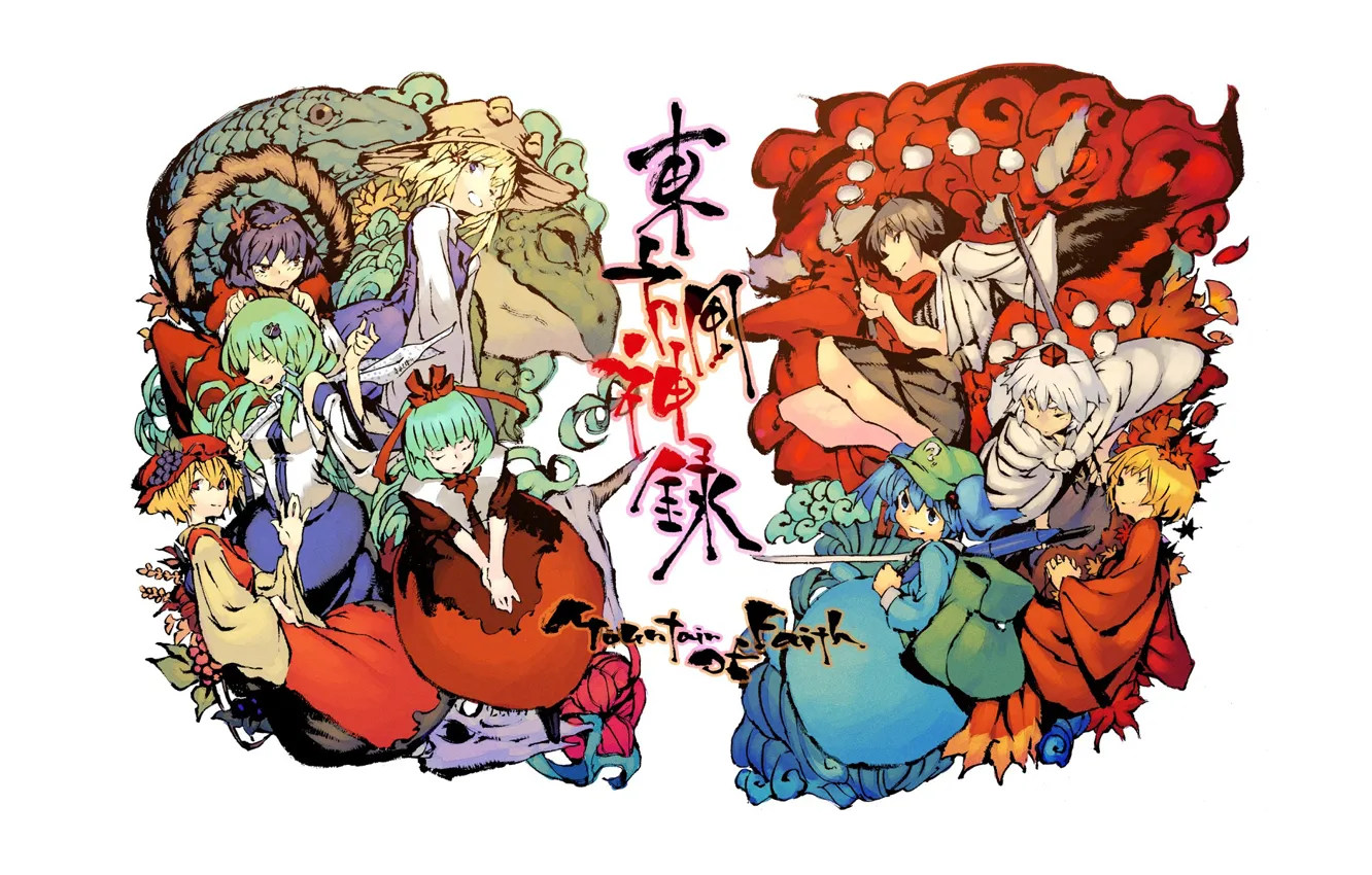 Photo wallpaper lights, hat, costume, characters, white background, blue eyes, toad, backpack