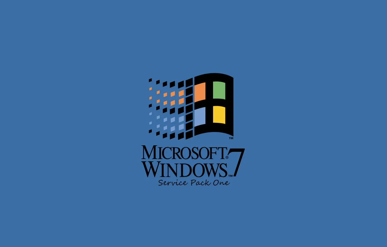 Photo wallpaper windows 7, Microsoft, windows logo, retro, windows 95, windows classic