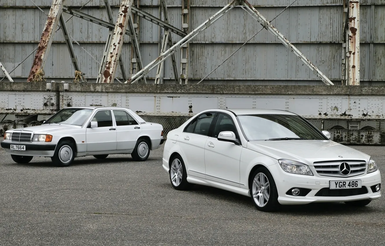 Photo wallpaper white, background, Mercedes-Benz, sedan, Mercedes, the front, and, cdi