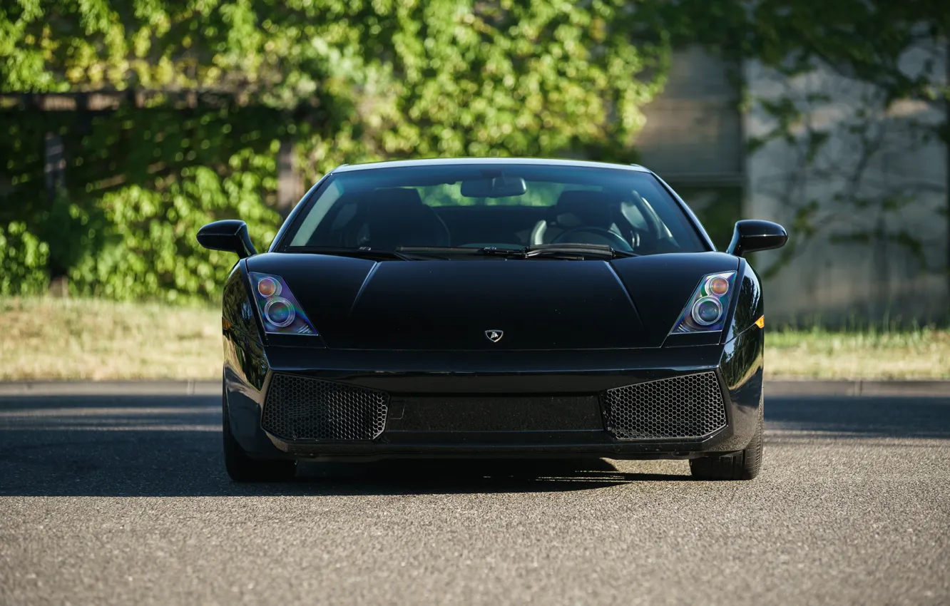 Photo wallpaper Lamborghini, Gallardo, Lamborghini Gallardo, front view