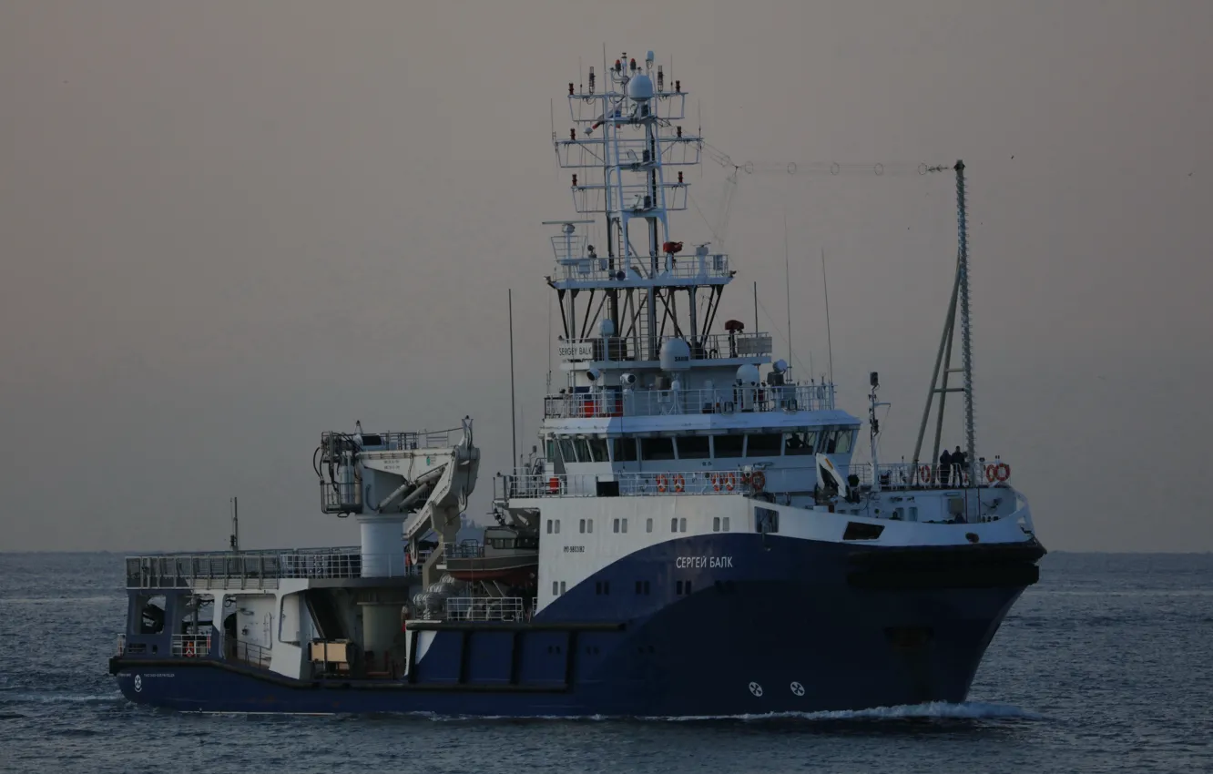 Photo wallpaper tug, sea, lifeguard, Sergey Balk