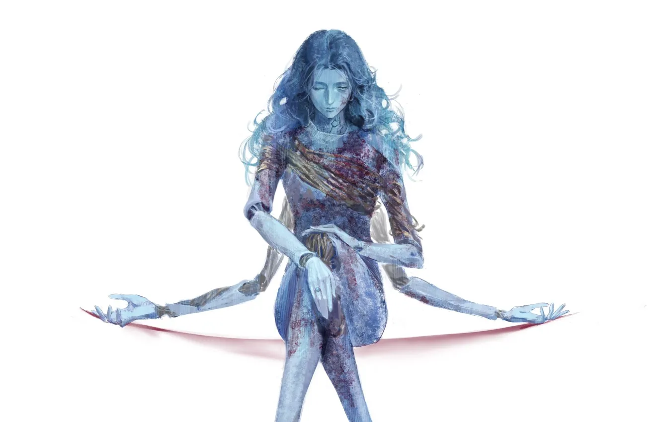 Photo wallpaper girl, fantasy, Elden Ring, Ranni The Witch