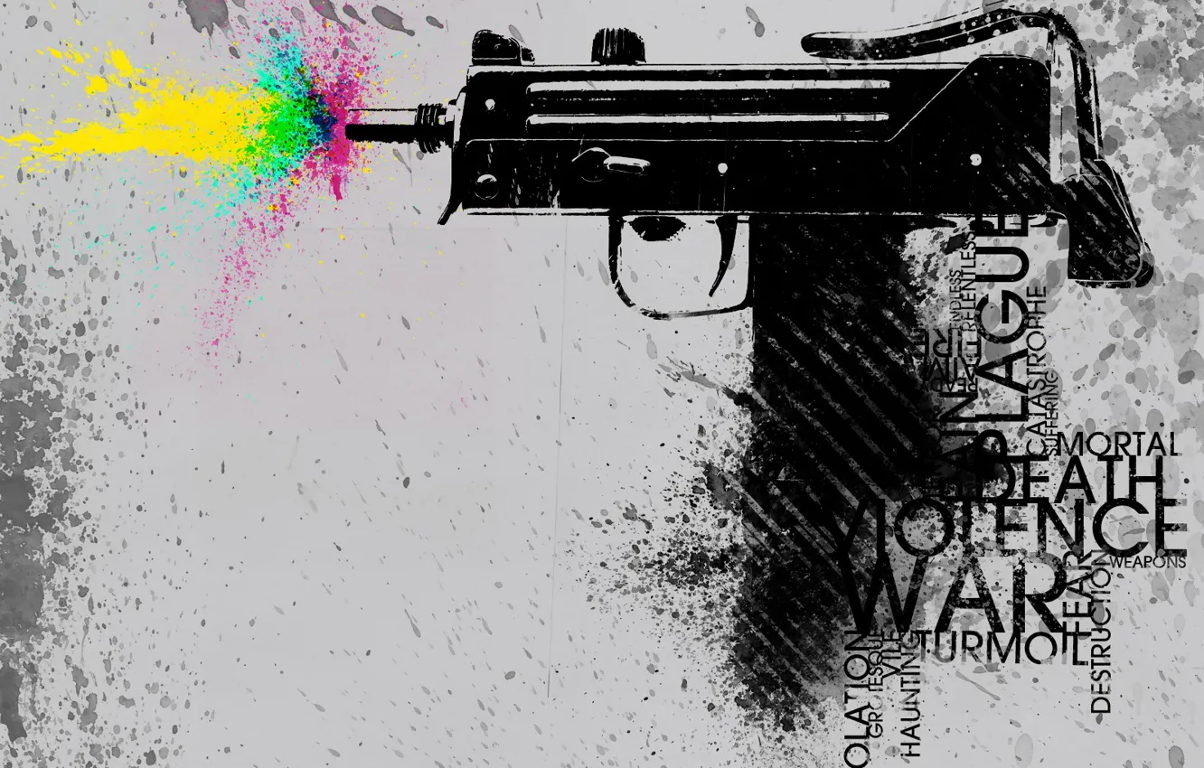 Photo wallpaper color, vector, Weapons, 157
