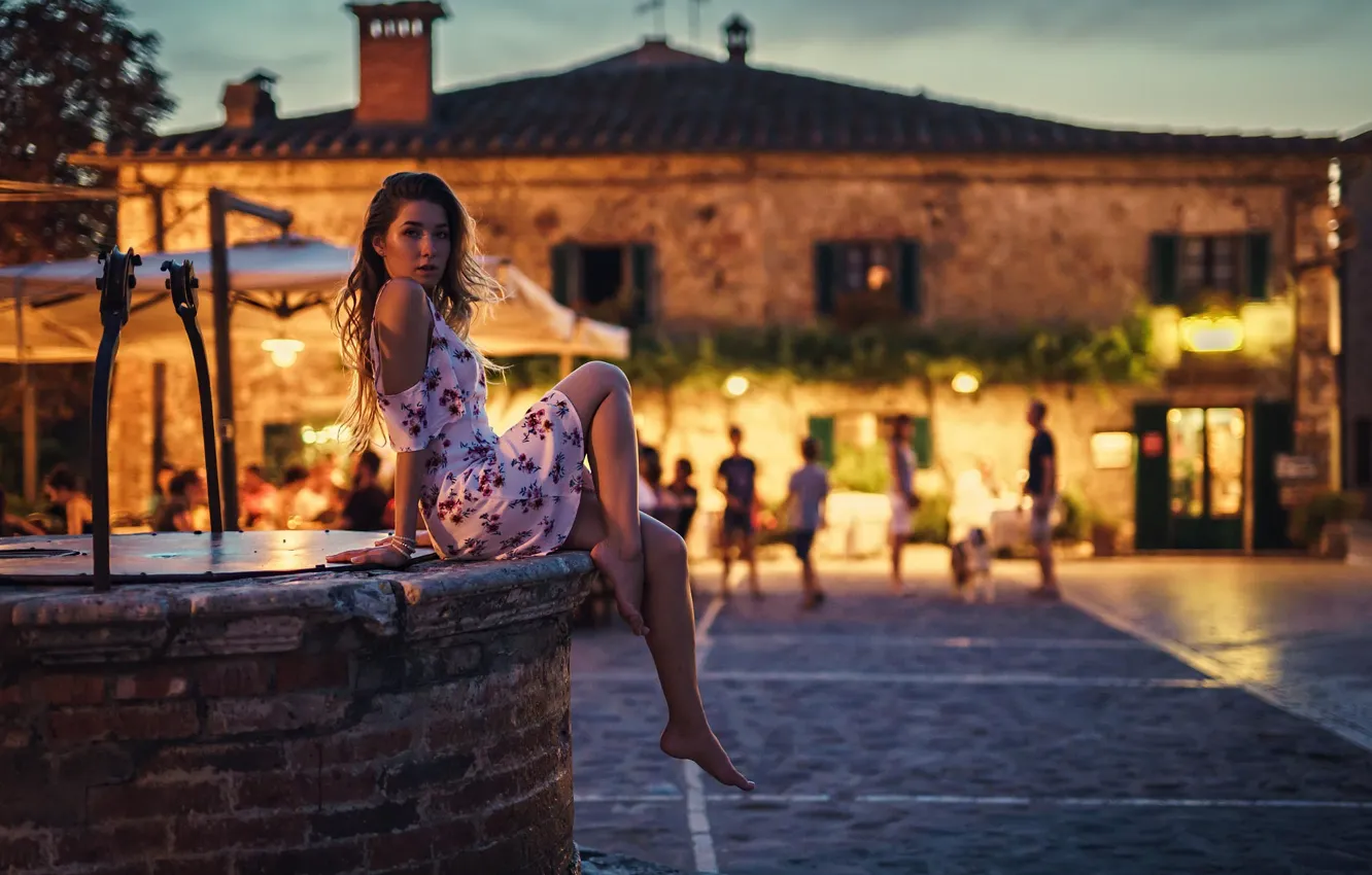 Photo wallpaper dress, legs, EIKONAS, The Sweet Life