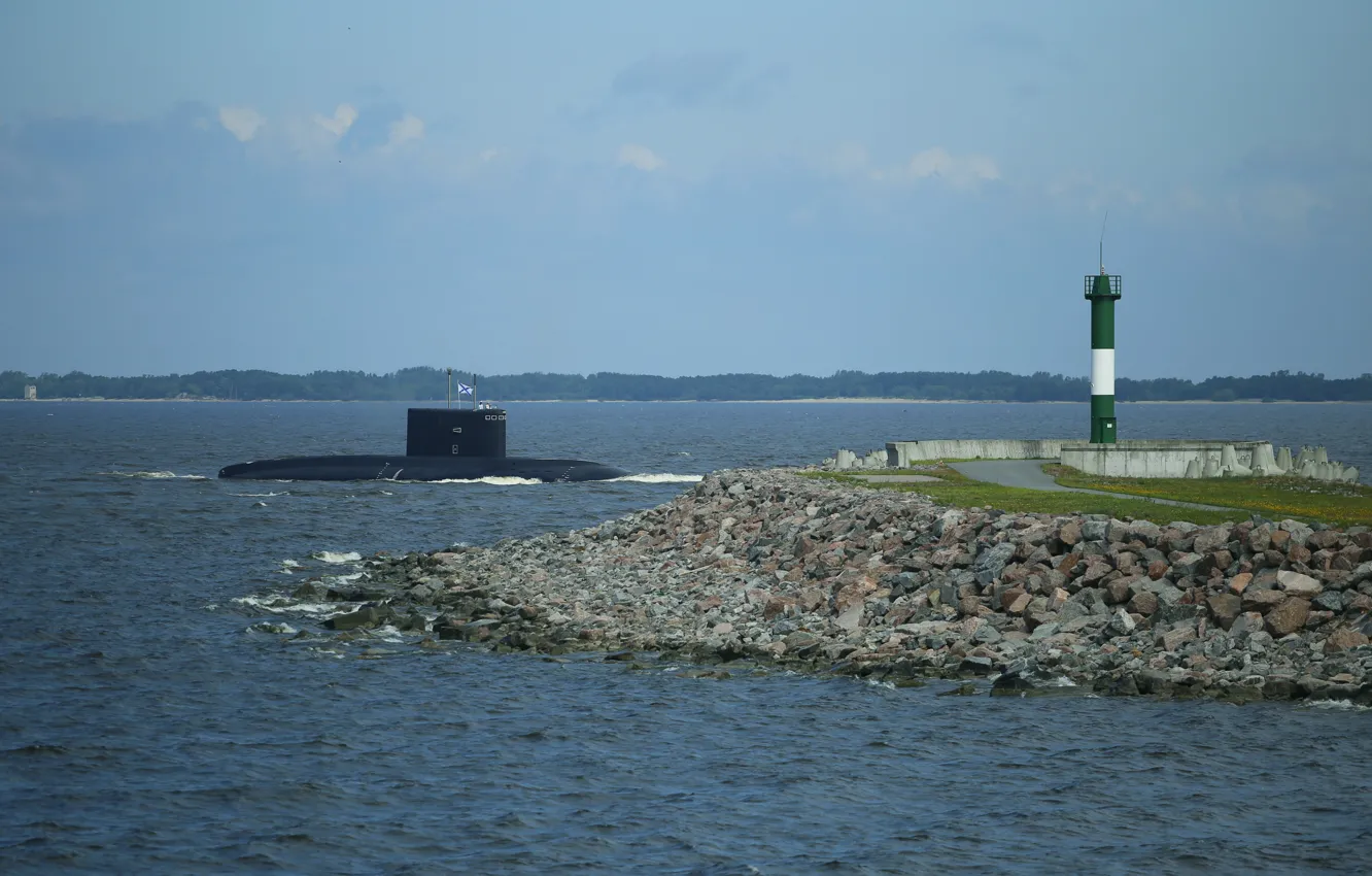 Photo wallpaper submarine, Baltika, Navy