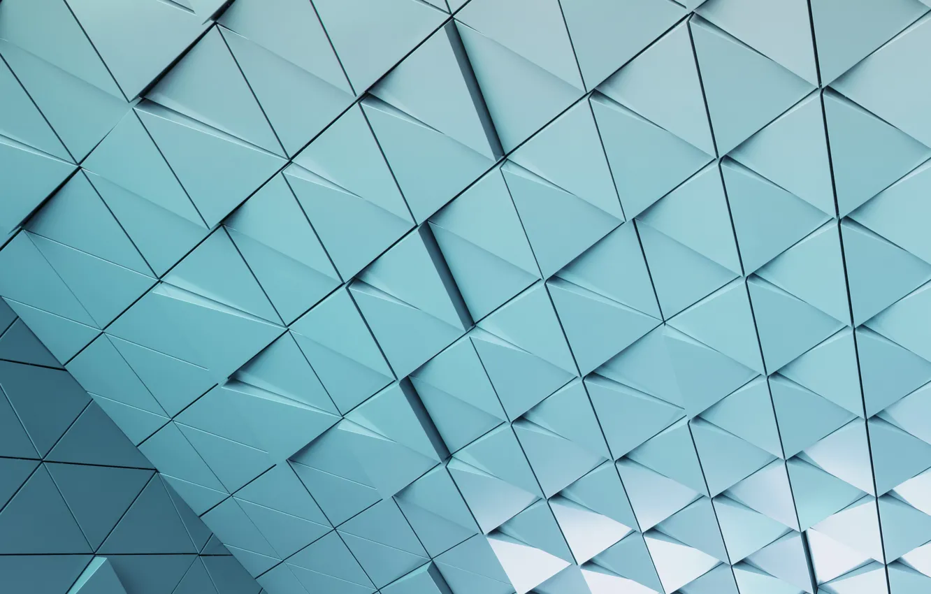 Photo wallpaper abstract, wall, design, texture, triangle, background, steel, triangle