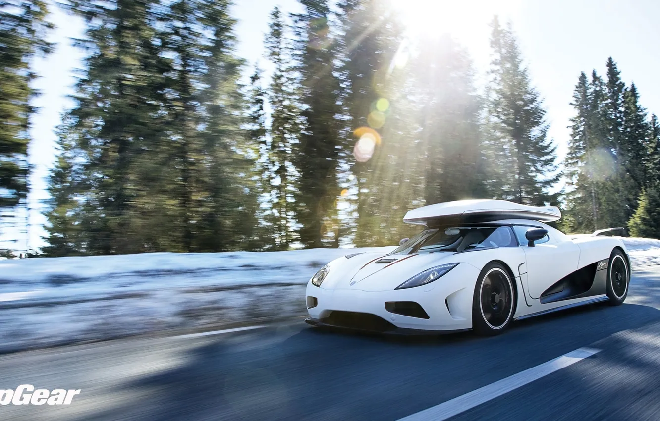 Photo wallpaper Koenigsegg, Top Gear, Supercar, Agera R