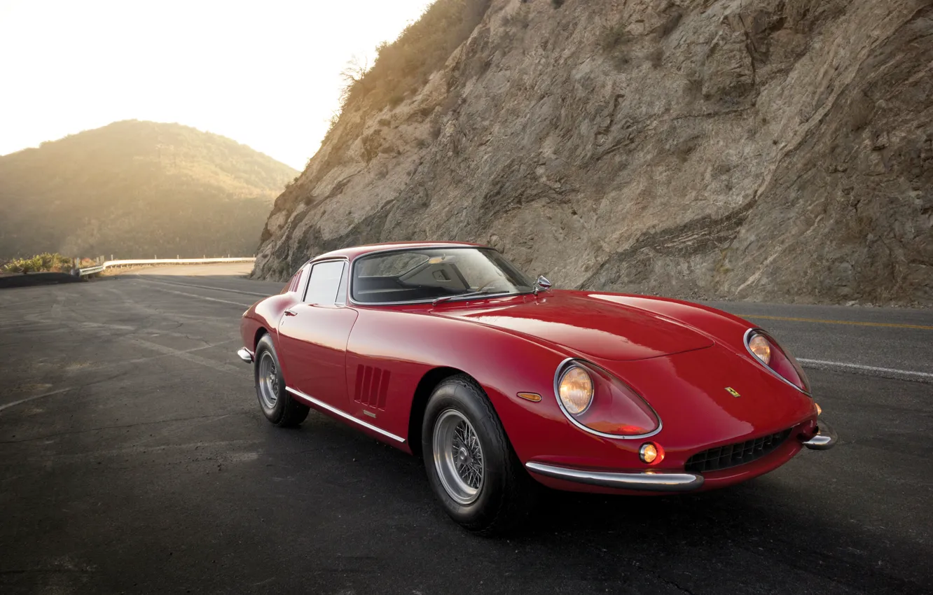 Photo wallpaper Ferrari, Ferrari, GTB, 1965, 275, Pininfarina