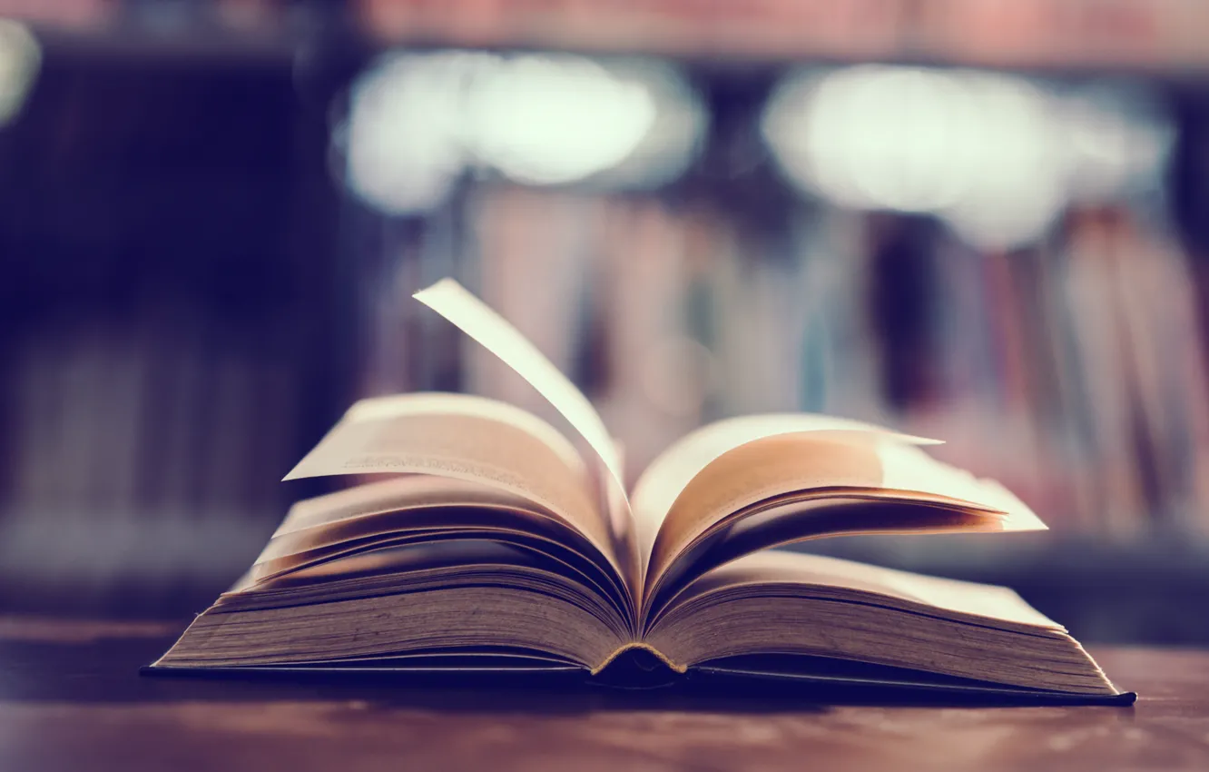 Photo wallpaper cover, book, page