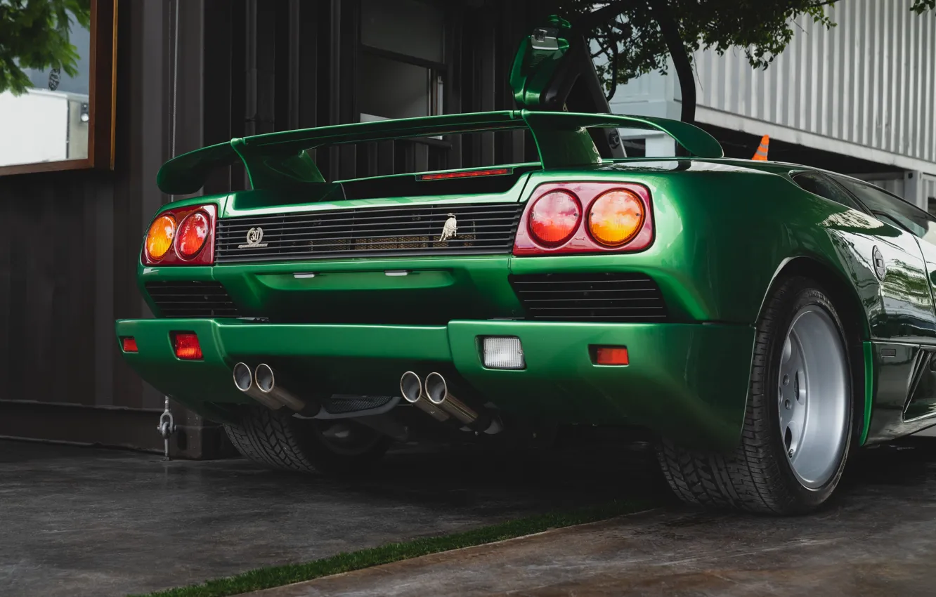 Photo wallpaper Lamborghini, supercar, Diablo, Lamborghini Diablo SE30