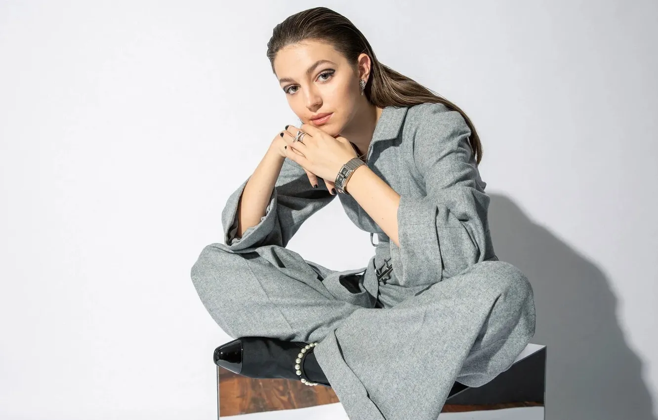 Photo wallpaper woman, beautiful, model, sweet, adorable, Ella Hunt