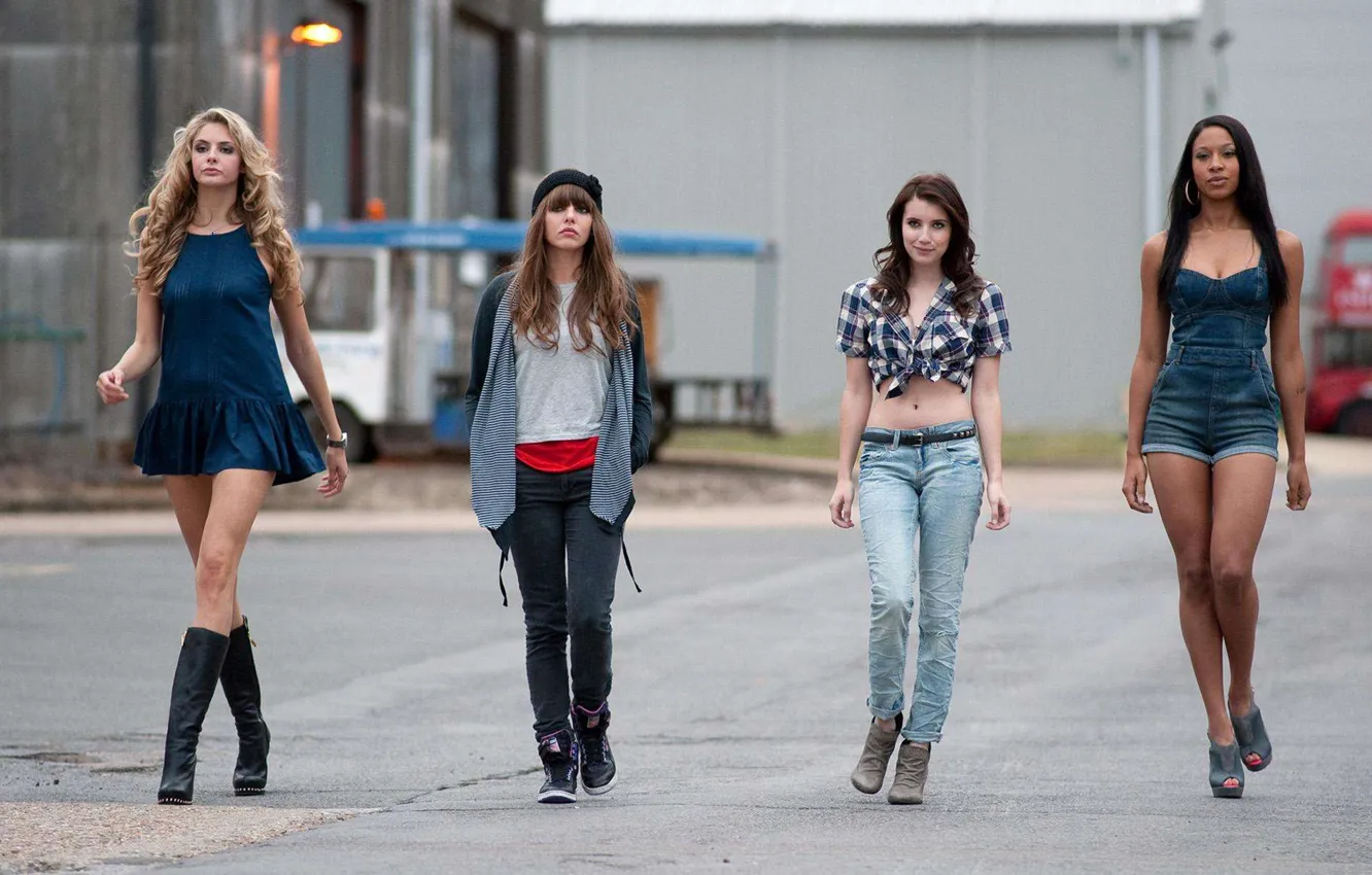 Photo wallpaper the series, 2010, Emma Roberts, beautiful girls, Universal Pictures, Tamsin Egerton, 4.3.2.1, Ophelia Lovibond