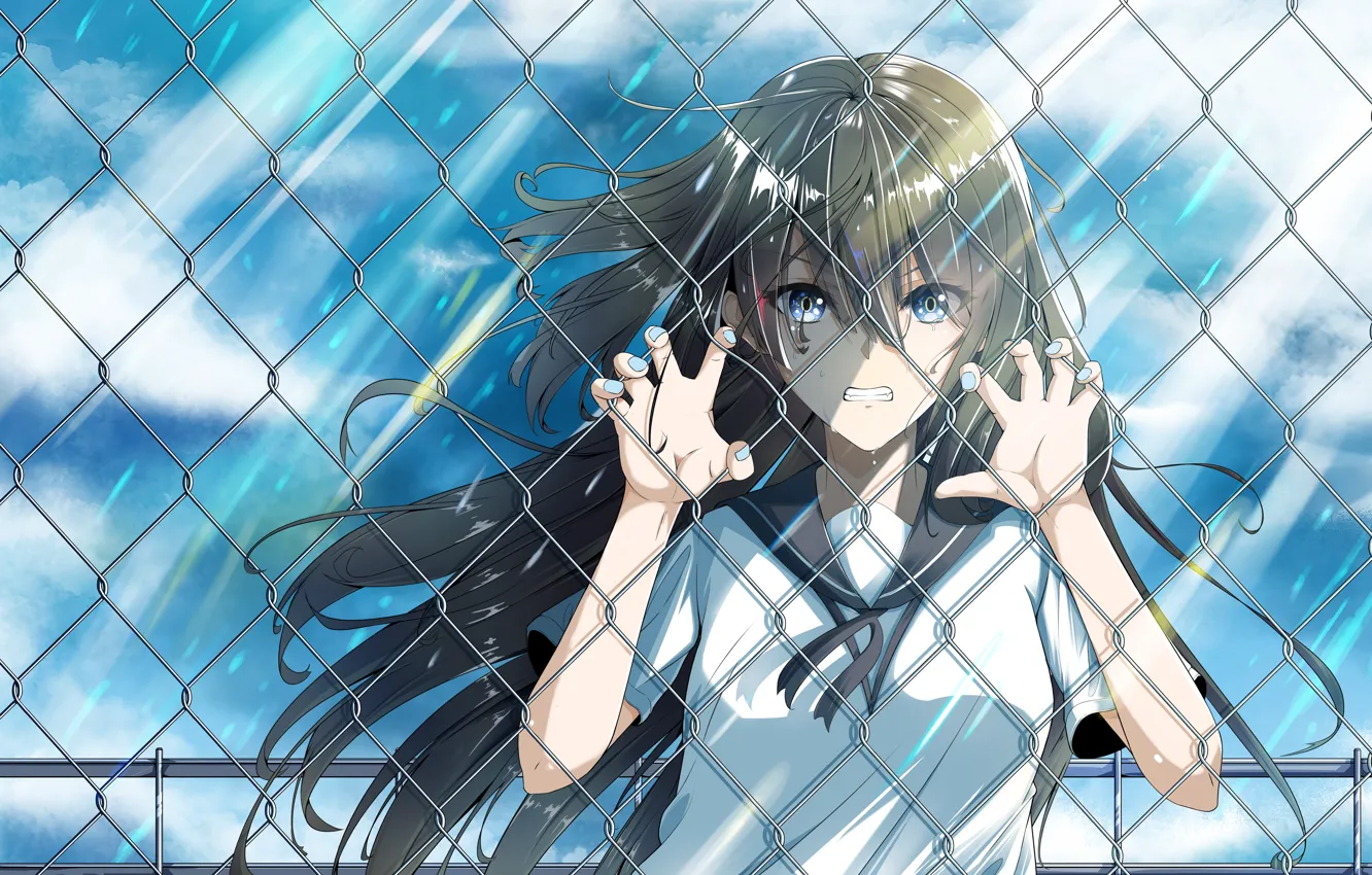 Photo wallpaper Girl, Anime, Anime, Cartoon, television series, Action, High School Fleet, Animated television series