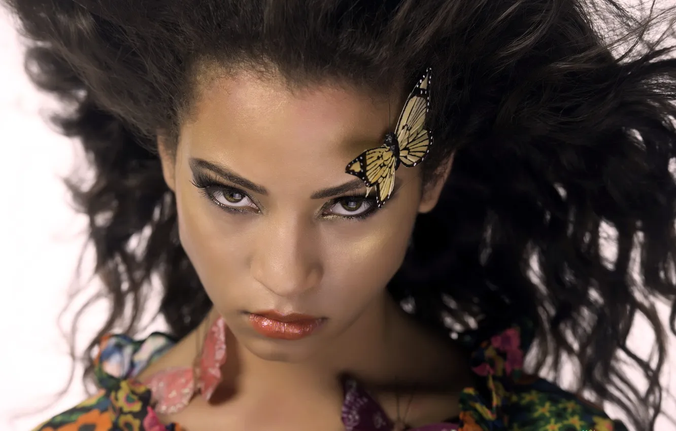 Photo wallpaper girl, portrait, Dana