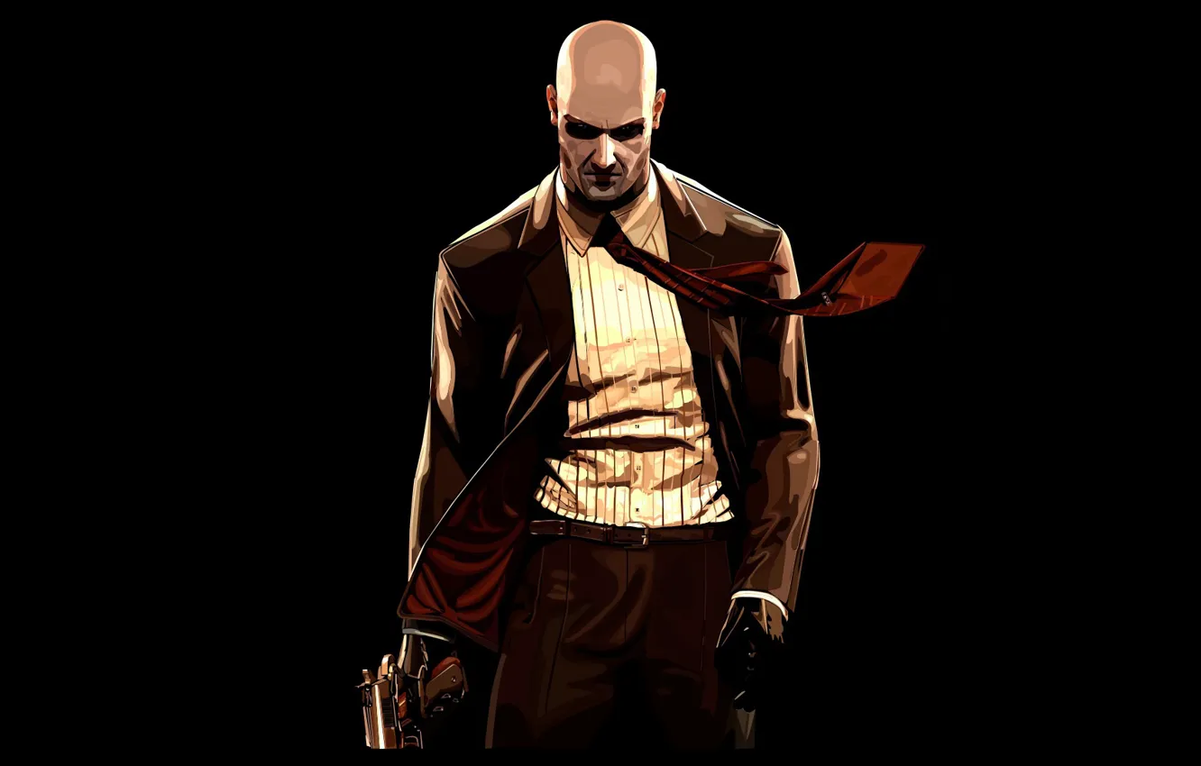 Photo wallpaper Hitman, art, Hitman, Agent 47