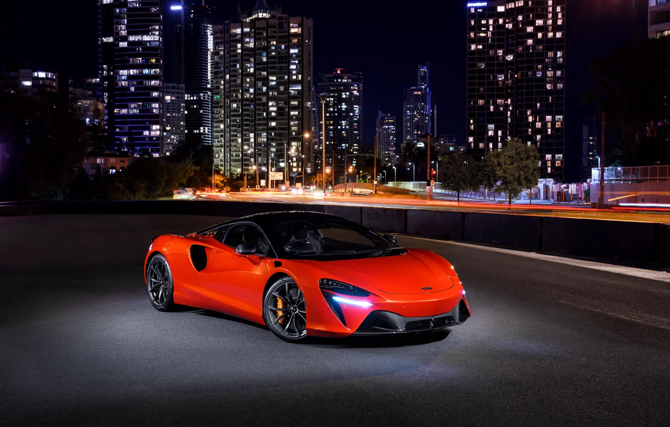Photo wallpaper city, McLaren, Supercar, Artura, McLaren Artura