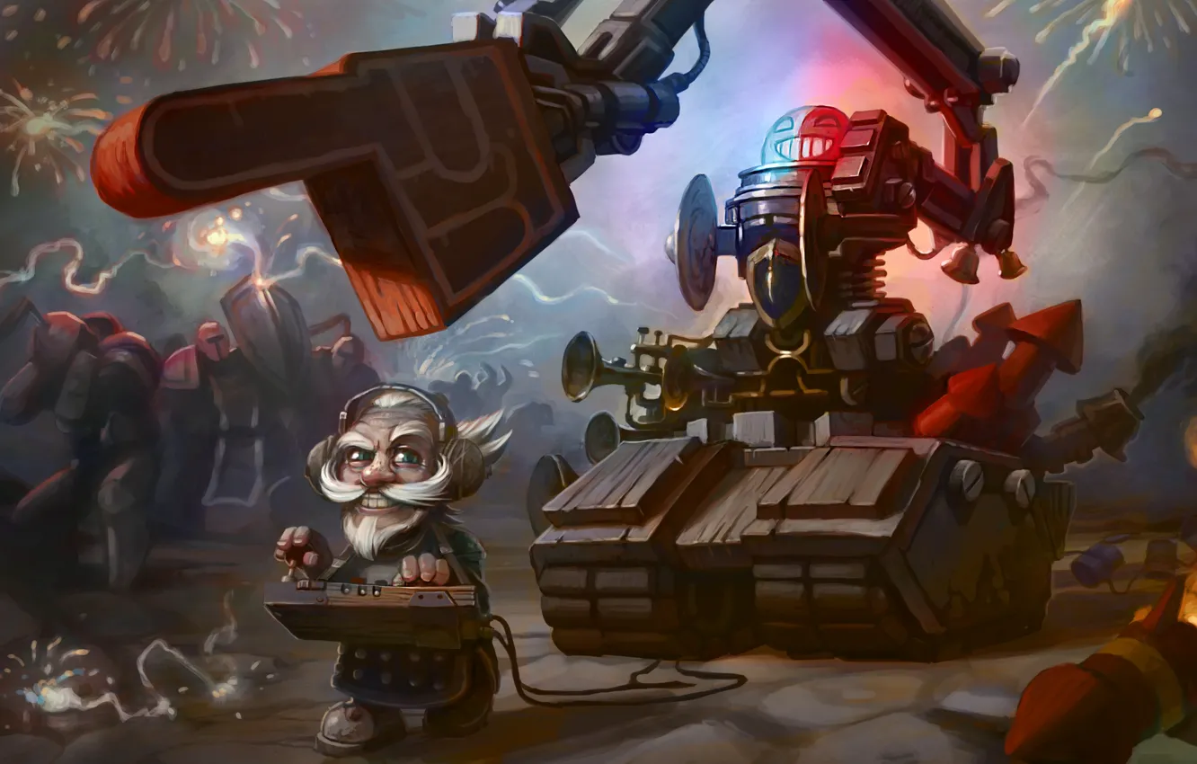 Photo wallpaper World of Warcraft, dwarf, wow, bot