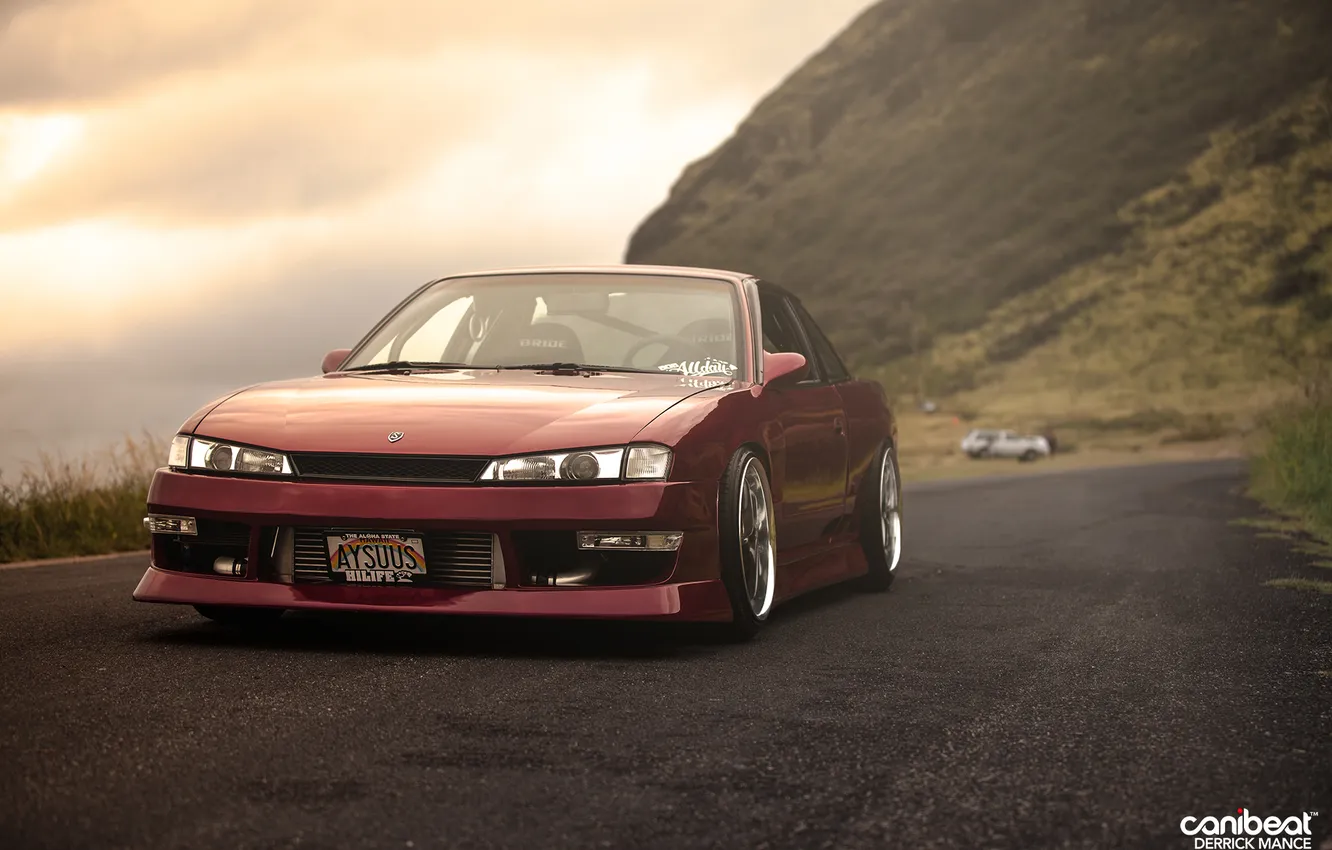 Photo wallpaper tuning, Nissan, stance, S13, Nissan 240sx