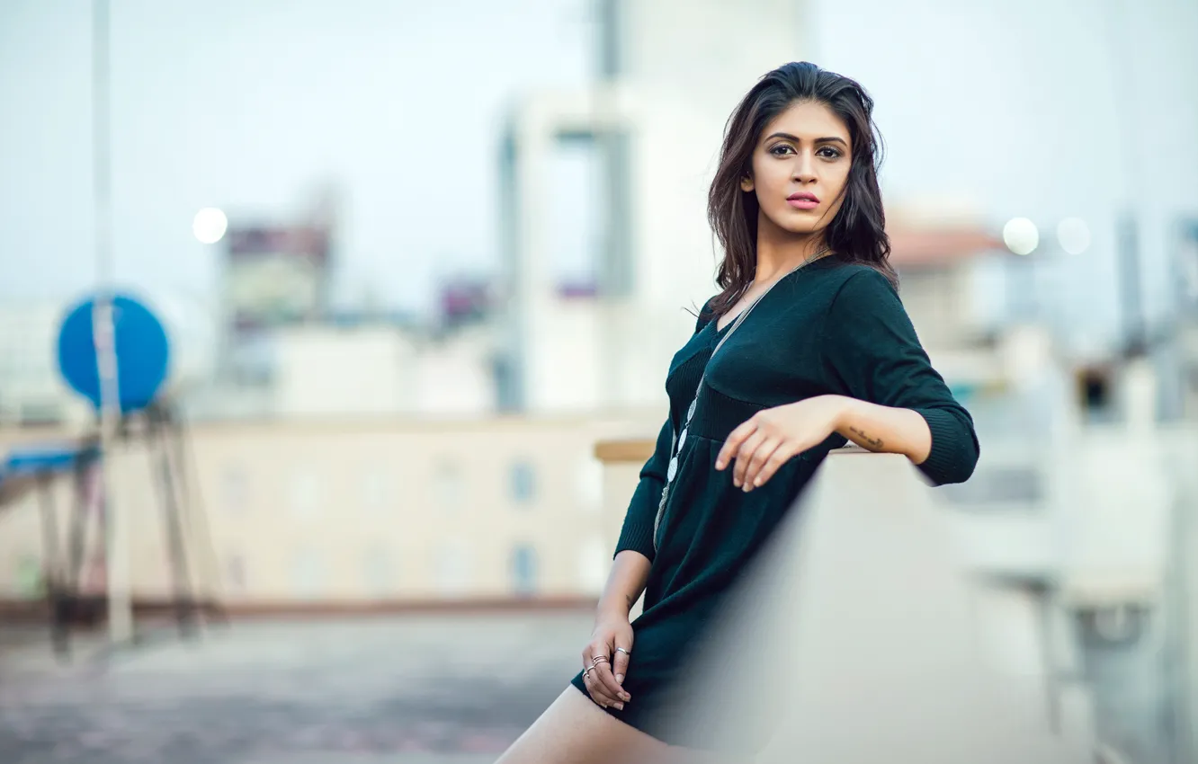 Photo wallpaper girl, hot, sexy, eyes, smile, beautiful, figure, model