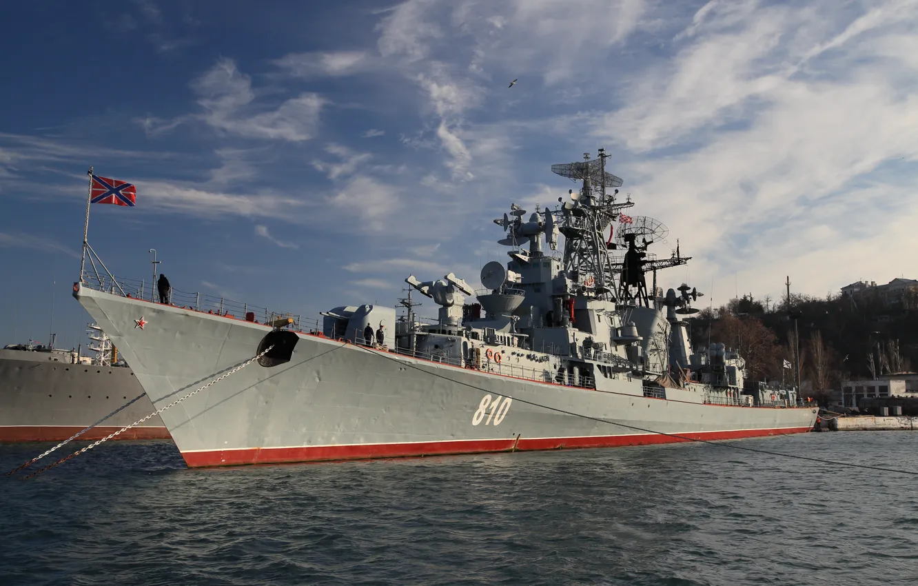 Photo wallpaper pier, Quick-witted, Sevastopol, patrol