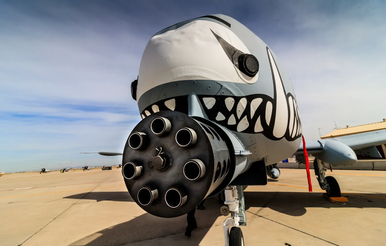 Photo wallpaper attack, A-10, Thunderbolt II