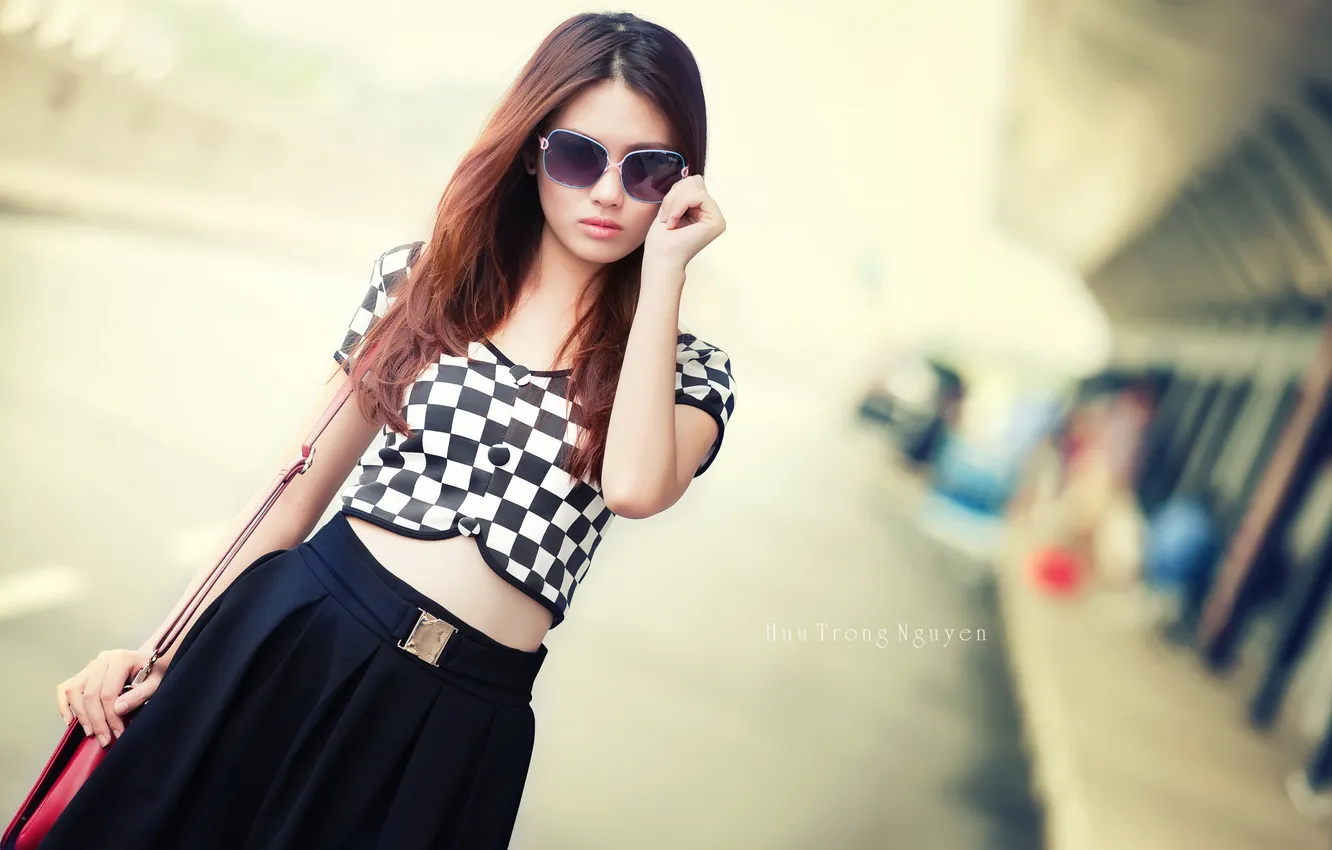Photo wallpaper girl, Asian, Cover Hy