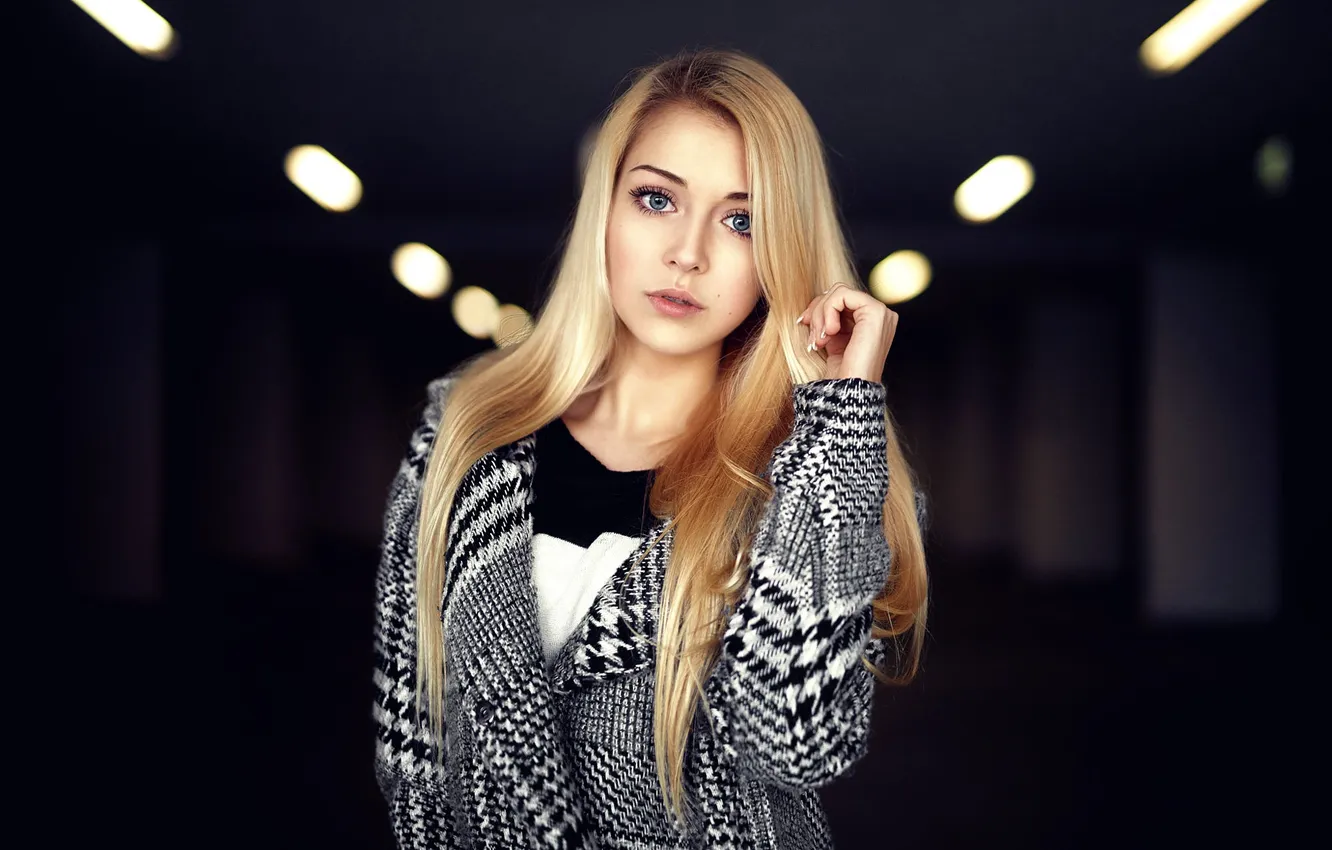 Photo wallpaper eyes, sponge, the beauty, Madlen