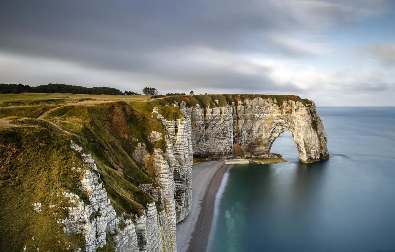Photo wallpaper normandy, Étretat, Arrondissement of le Havre