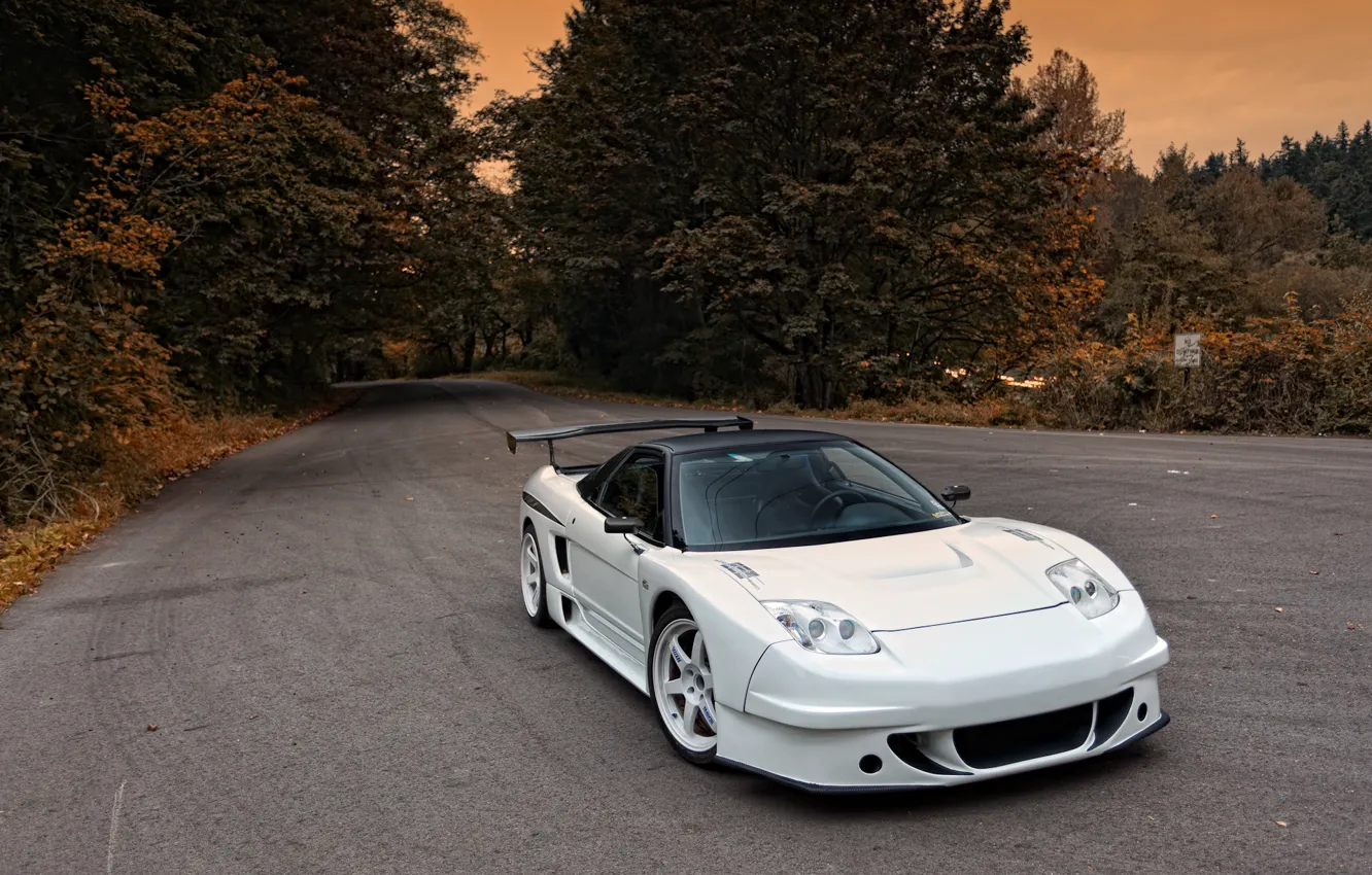 Photo wallpaper honda, acura, widebody, nsx, 1993