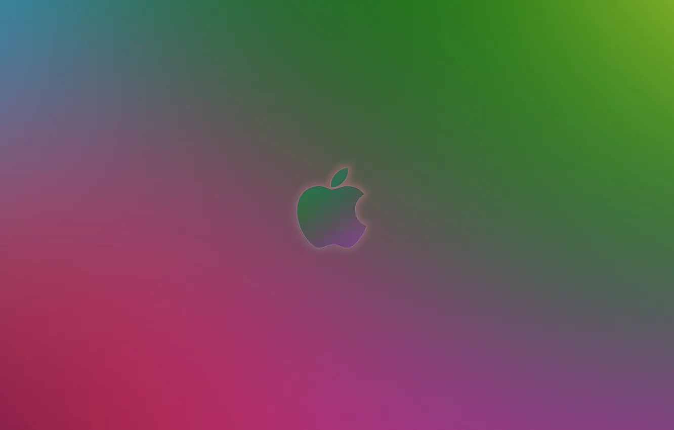 Photo wallpaper Apple, Mac, Color, iOS, Textures, Blurred