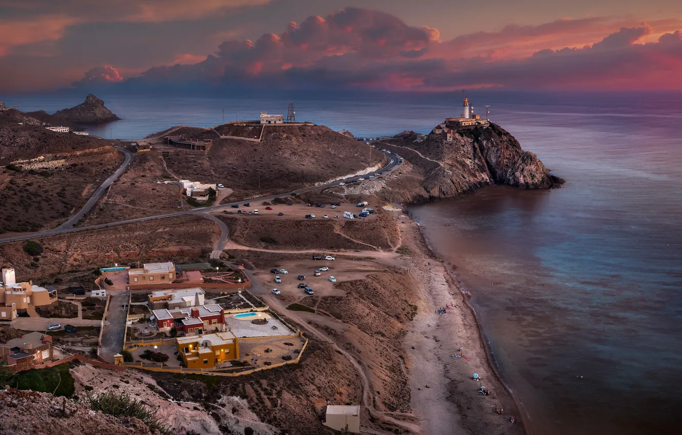 Photo wallpaper Andalusia, Almeria, The Almadraba of Monteleva