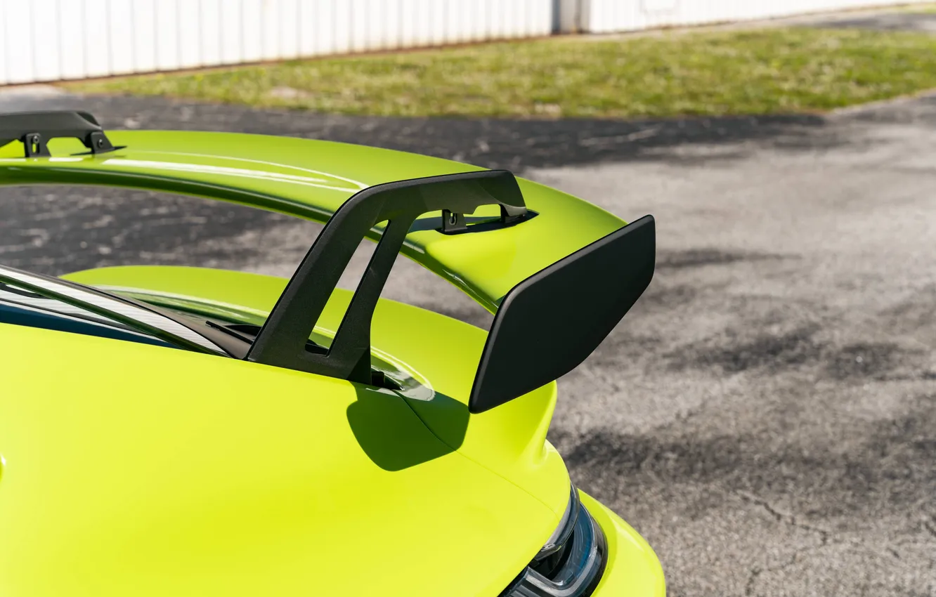 Photo wallpaper Supercar, GT3, Light Green, Paint to Sample, High Definition, car, 992, Porsche