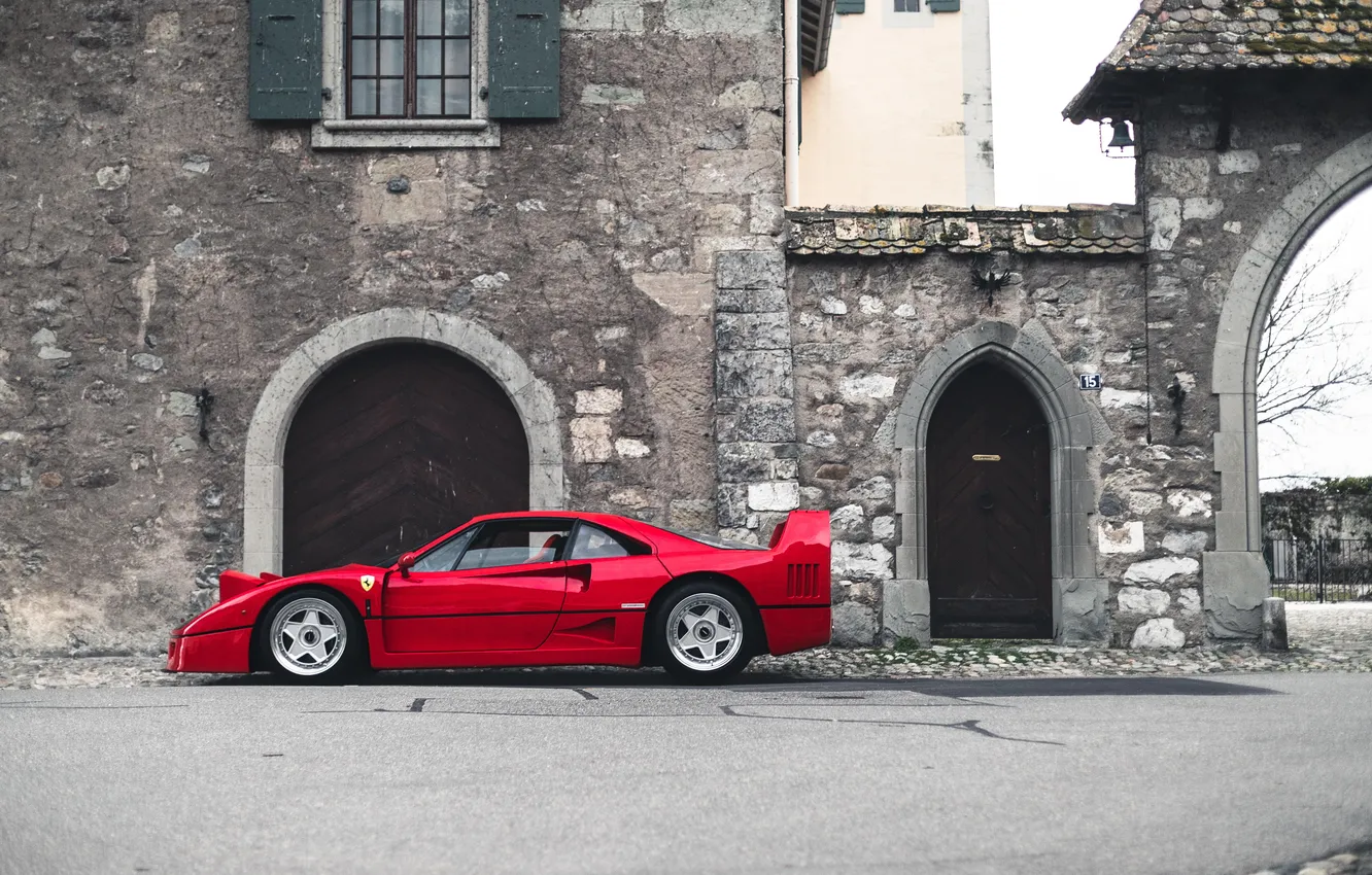 Photo wallpaper car, wallpaper, Ferrari, Supercar