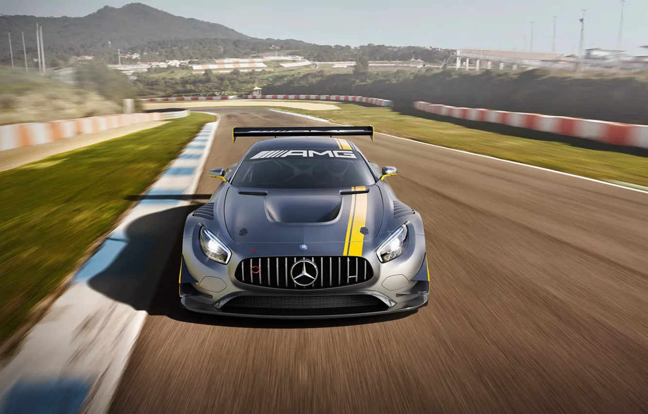 Photo wallpaper Mercedes, Mercedes, AMG, GT3, AMG, 2015