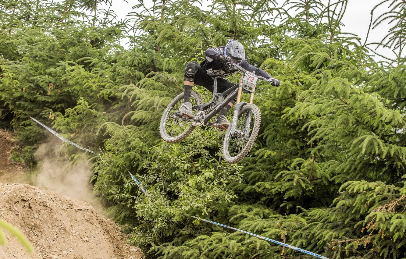 Photo wallpaper bike, race, sport