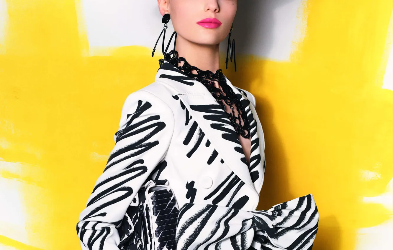 Photo wallpaper girl, decoration, style, model, makeup, hat, fashion, fashion