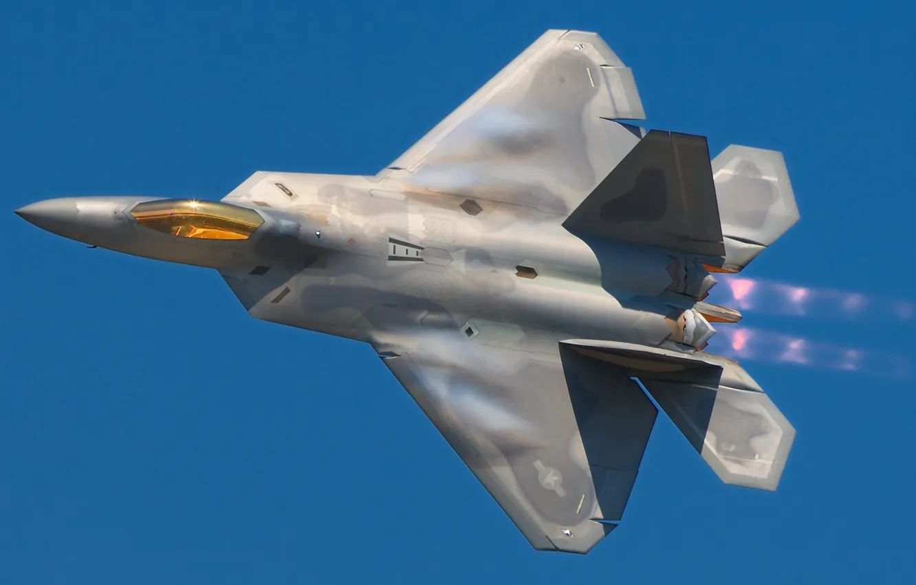 Photo wallpaper the plane, generation, exhaust, Fifth