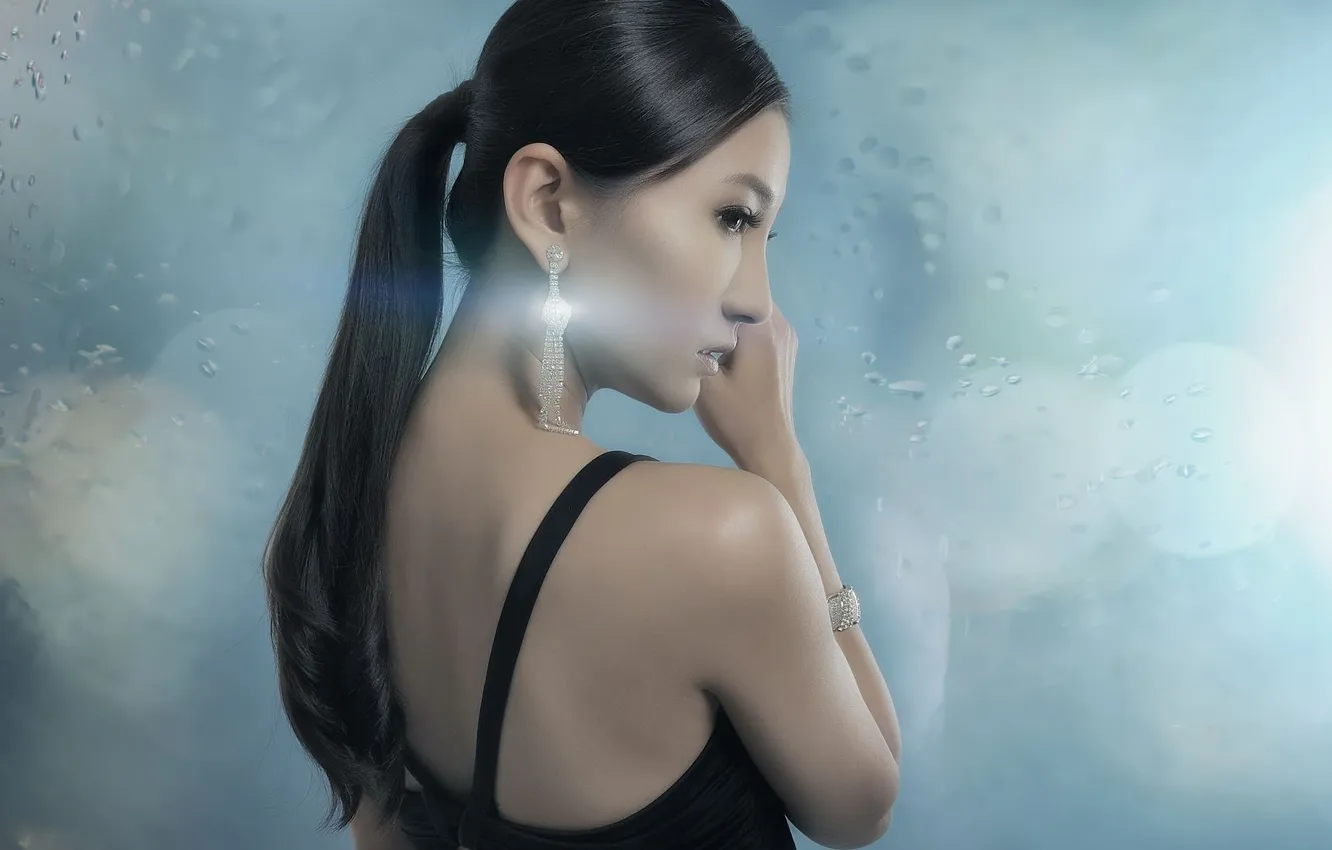 Photo wallpaper China, wallpaper, girl, sexy, woman, model, asian, cute