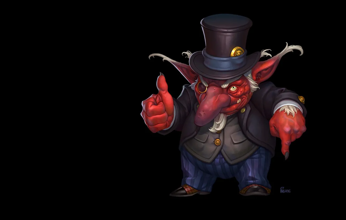 Photo wallpaper fantasy, art, leprechaun, Arthur Gimaldinov