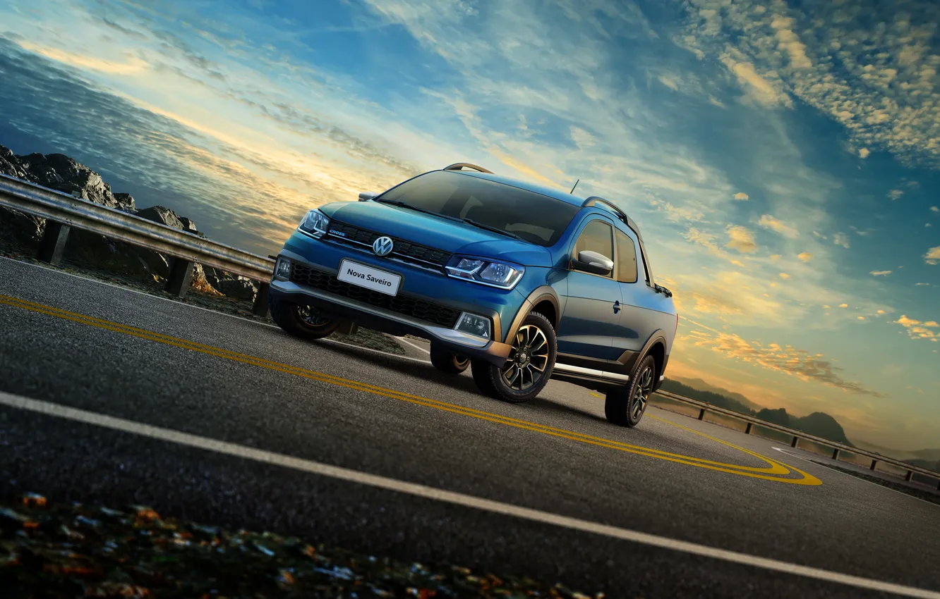Photo wallpaper Volkswagen, Volkswagen, Saveiro Cross, Saveiro cross