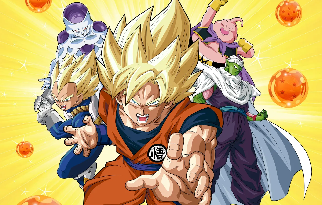 Photo wallpaper DBS, game, anime, asian, manga, Dragon Ball, Dragon Ball Super, japonese