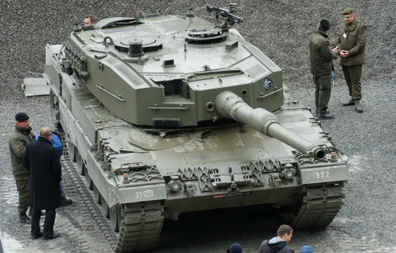 Photo wallpaper Germany, tank, Leopard 2a4