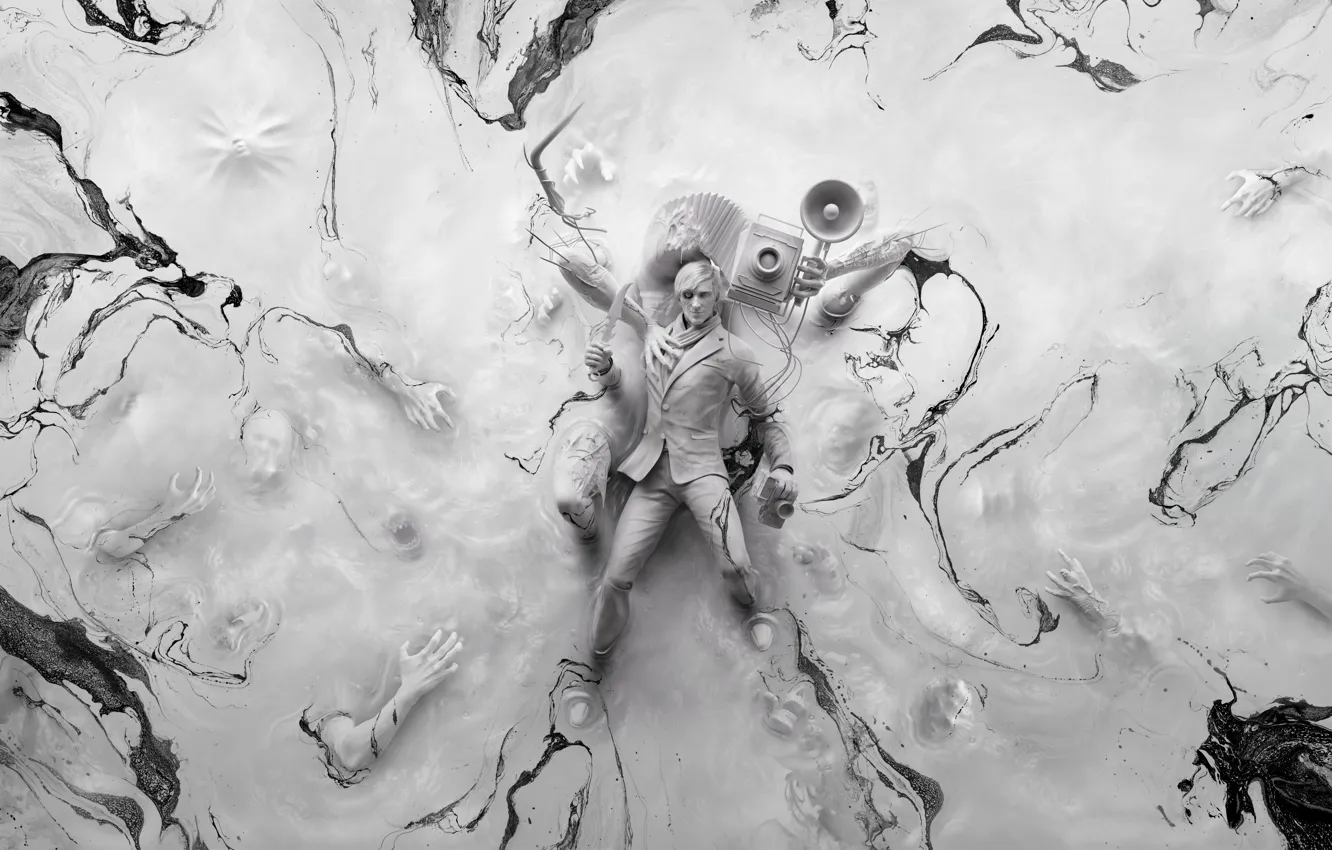 Photo wallpaper Bethesda Softworks, Tango Gameworks, The Evil Within 2