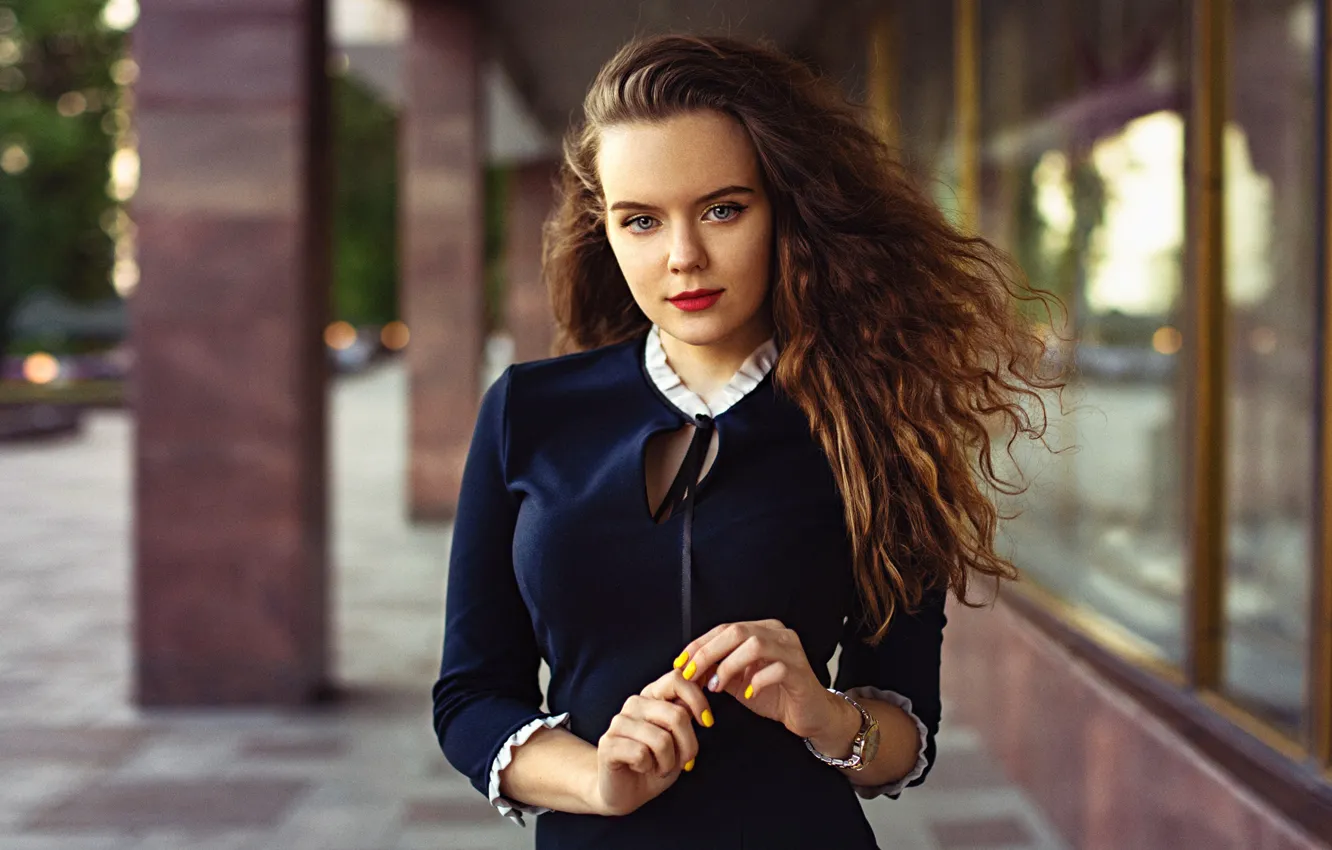 Photo wallpaper hair, Girl, Kirill Lukyanov