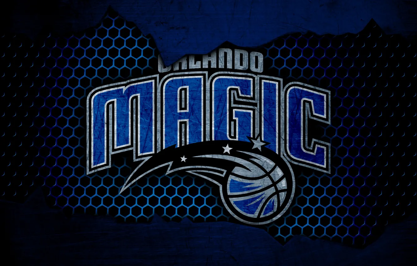Photo wallpaper wallpaper, sport, logo, basketball, NBA, Orlando Magic
